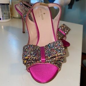 Kate spade sparkle heels